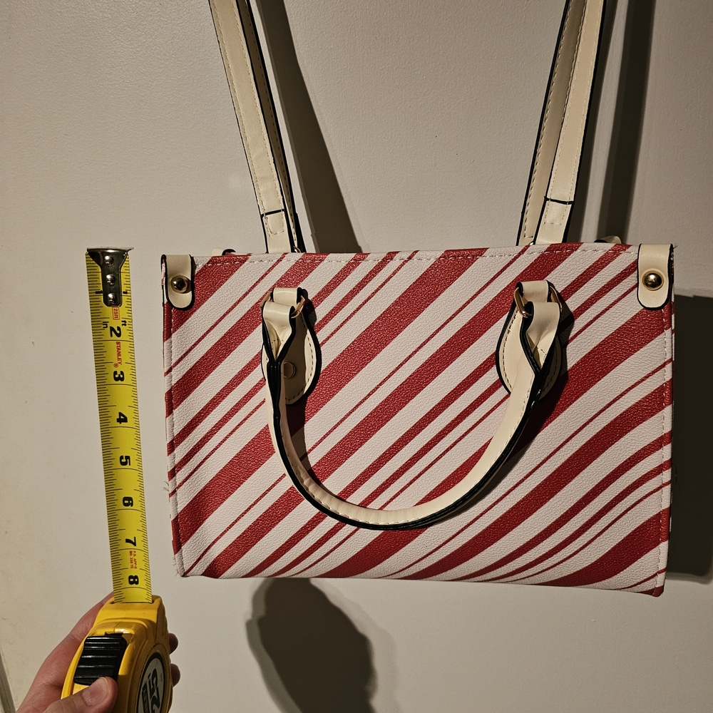 Christmas Candy Cane Purse